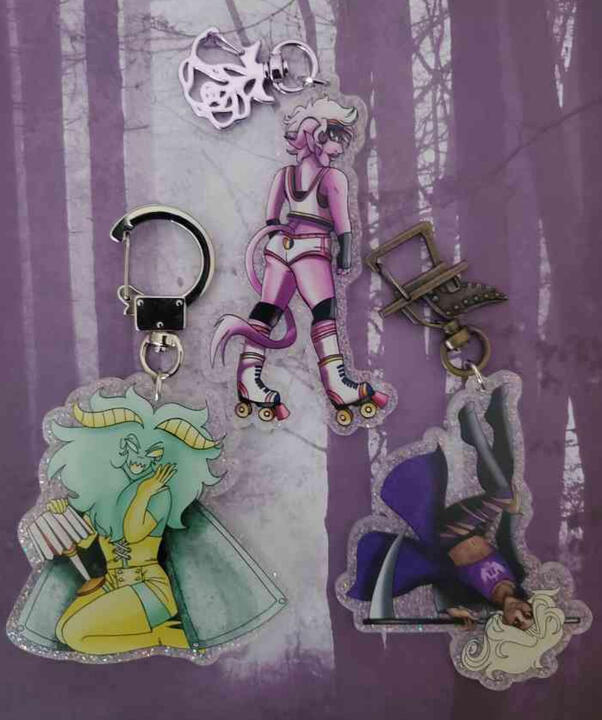 Legacy and Comet charms